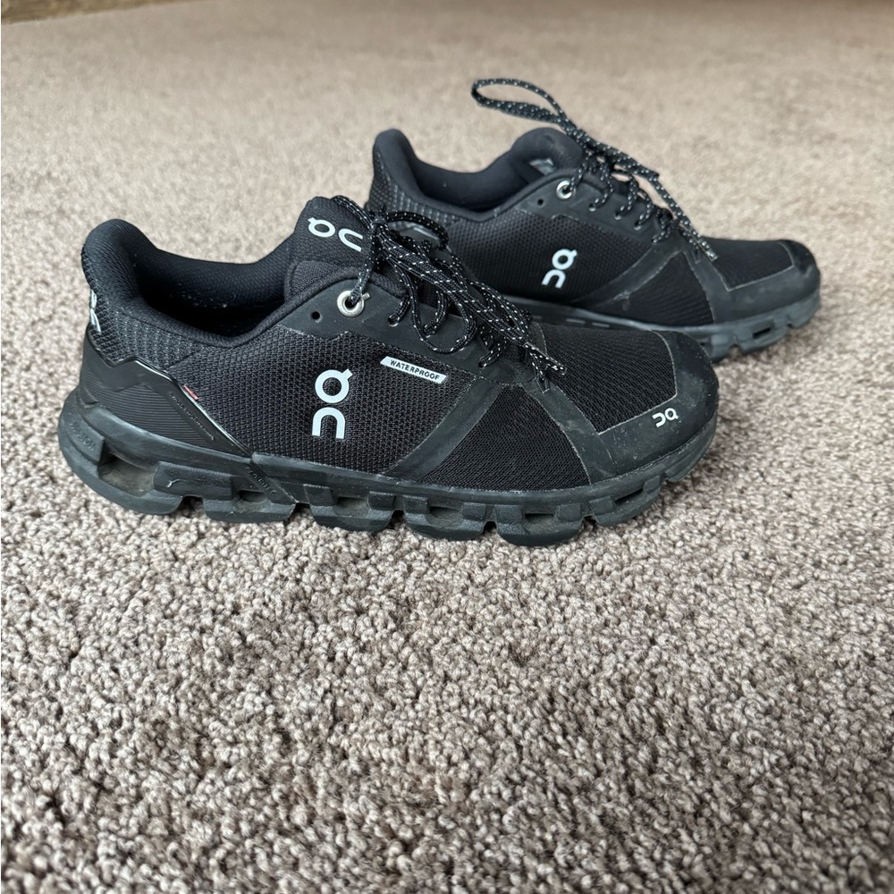 On Running Black Performance Sneakers